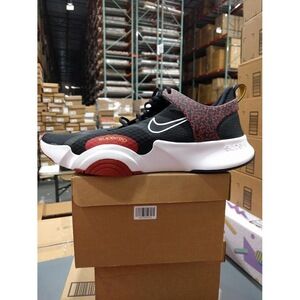 Nike Men's Superrep GO 2 Running Trainers, Black Cayenne Leopard 016, 11.5